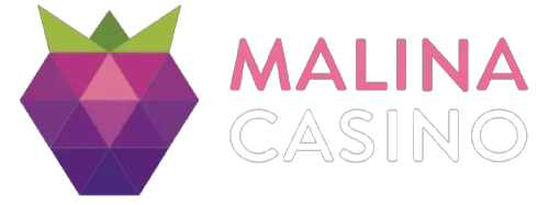 Logo oficial de Malina Casino, mostrando el nombre de la marca